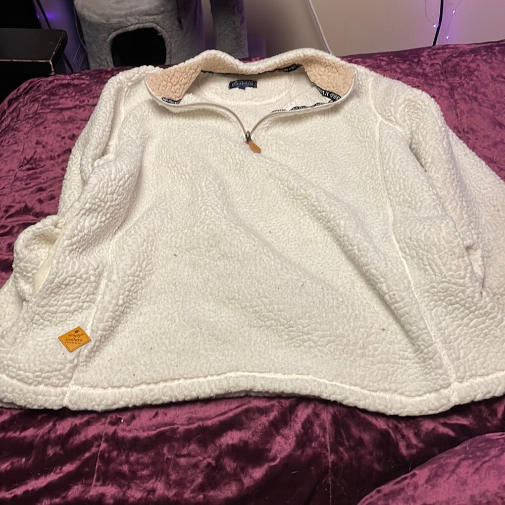 Fleece hoodie